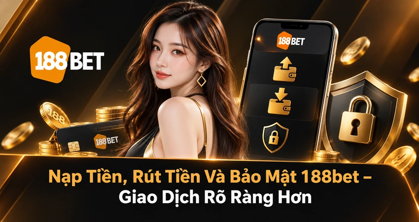 Nạp Tiền, Rút Tiền Và Bảo Mật 188bet – Giao Dịch Rõ Ràng Hơn