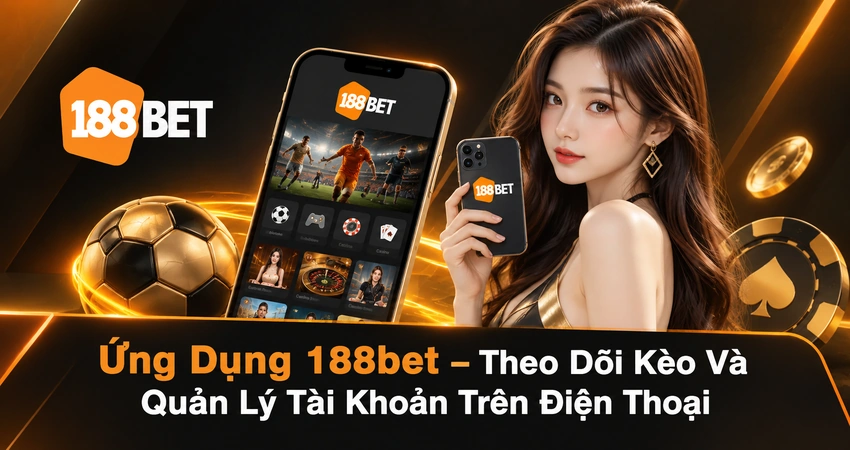 Ứng Dụng 188bet – Theo Dõi Kèo Và Quản Lý Tài Khoản Trên Điện Thoại